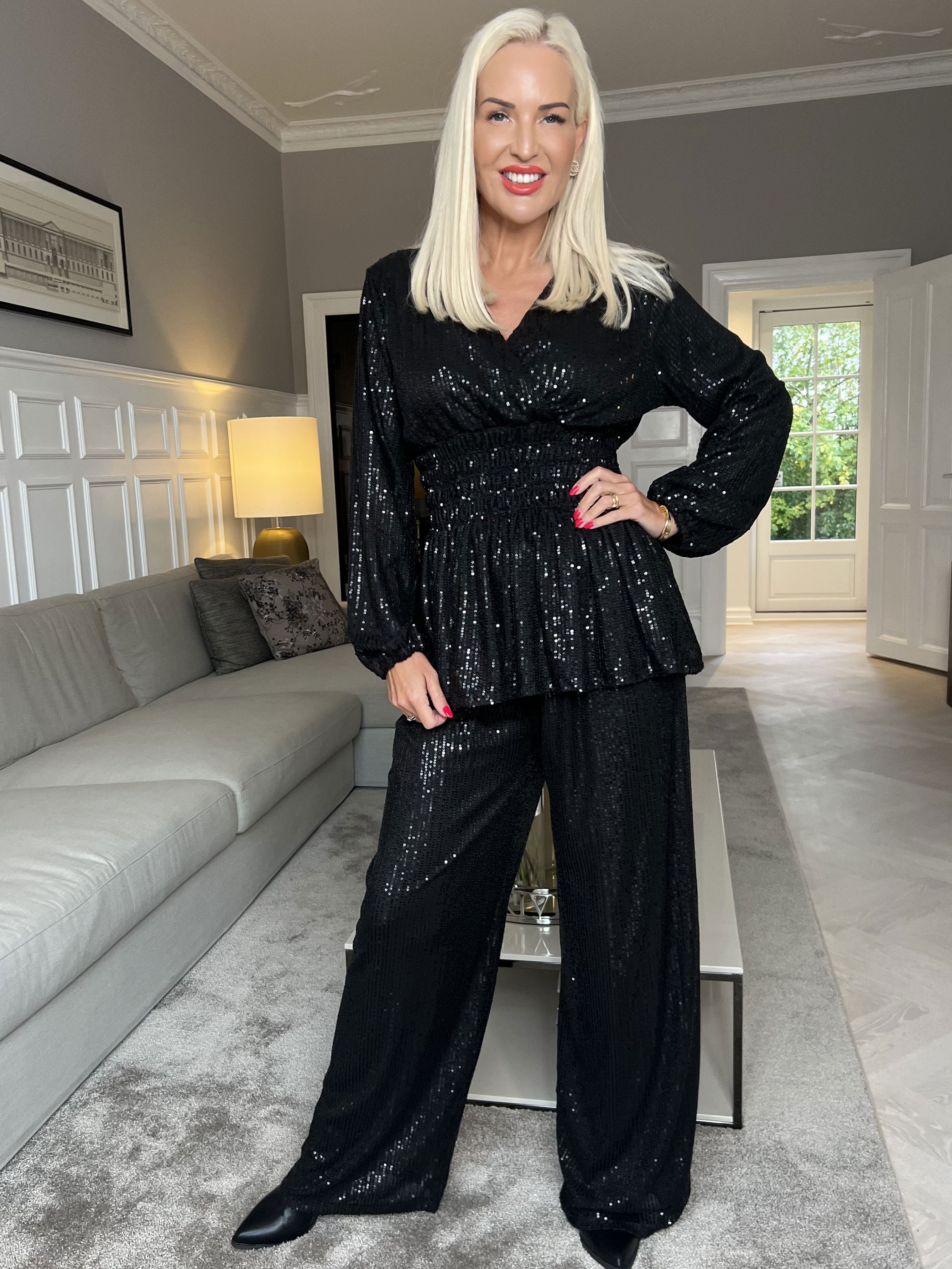 Pams Pants Glitter - Lösa byxor med paljetter